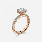 Round Cut Diamond Engagement Ring