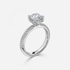 Round Cut Diamond Engagement Ring