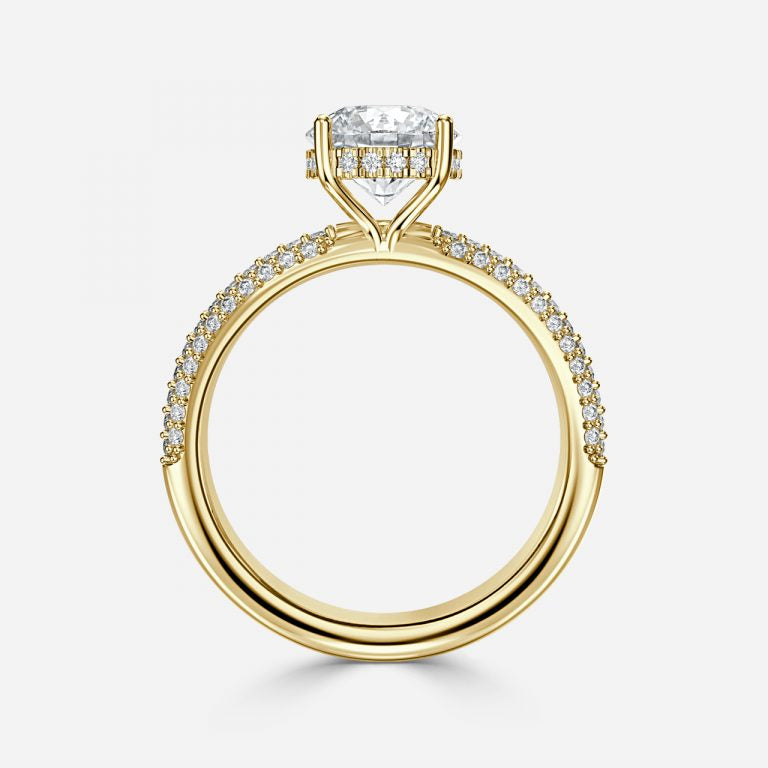 Round Cut Diamond Engagement Ring