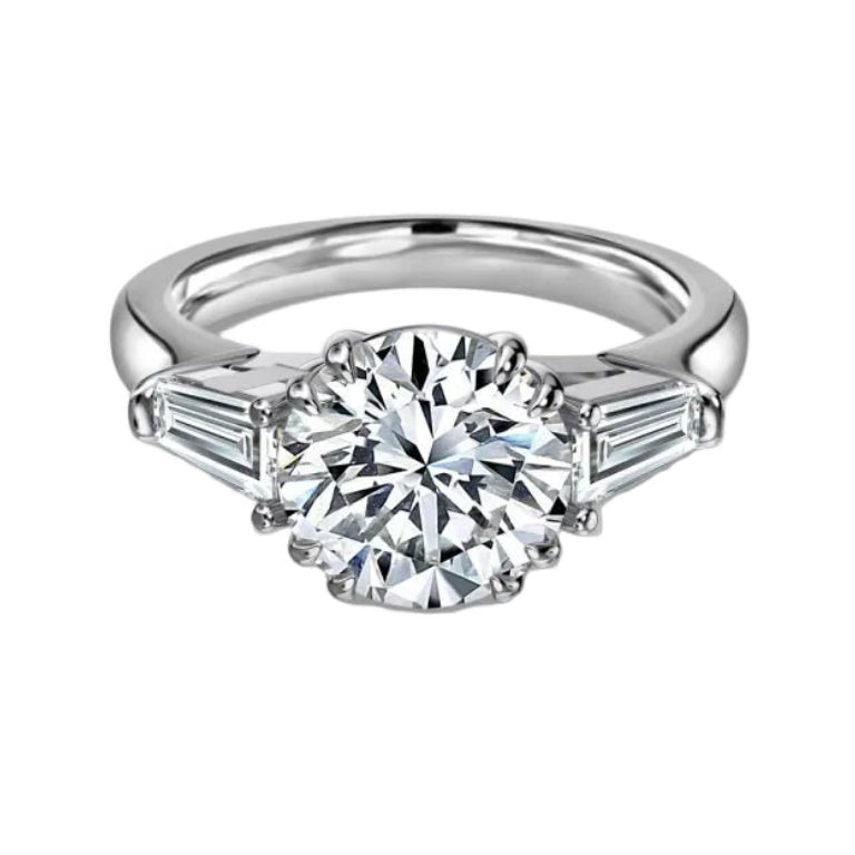 Three Stone Diamond Rings