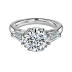 Three Stone Diamond Rings