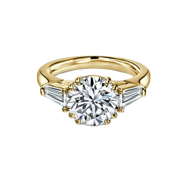 Three Stone Diamond Rings