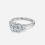 Round Engagement Ring