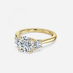Round Engagement Ring