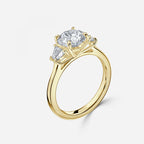 Round Engagement Ring