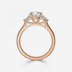 Round Engagement Ring