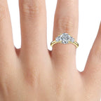 Round Engagement Ring