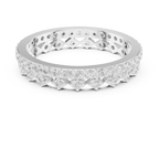 10K Gold VVS1 Moissanite Fancy Wedding Eternity Band
