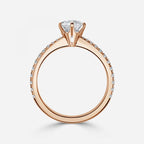 Round Brilliant Micro Set Engagement Ring