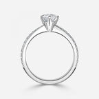 Round Brilliant Micro Set Engagement Ring