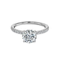Round Cut Engagement Ring