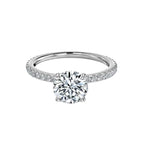 Round Cut Engagement Ring