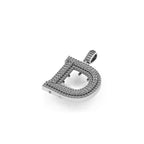 Custom Letter "D" Diamond Pendant - 2.03 CTW