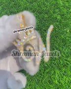 Initial Diamond Pendant Necklace Crown with Custom Letter - 2.39 CTW