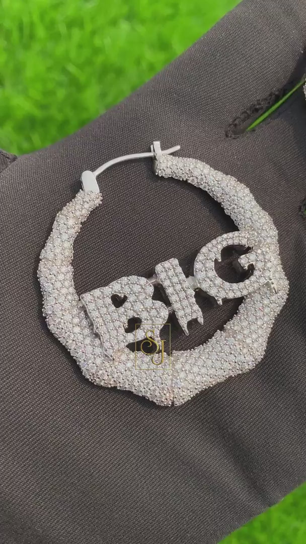 Custom Name Earrings – 12.825 CTW