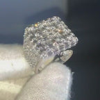 Baguette Diamond Ring 14k Solid Gold