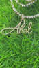CUSTOM 14K YELLOW GOLD ABEL VVS DIAMOND PENDANT