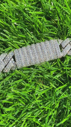 18MM Premium diamond iced out Cuban Link Chain for men