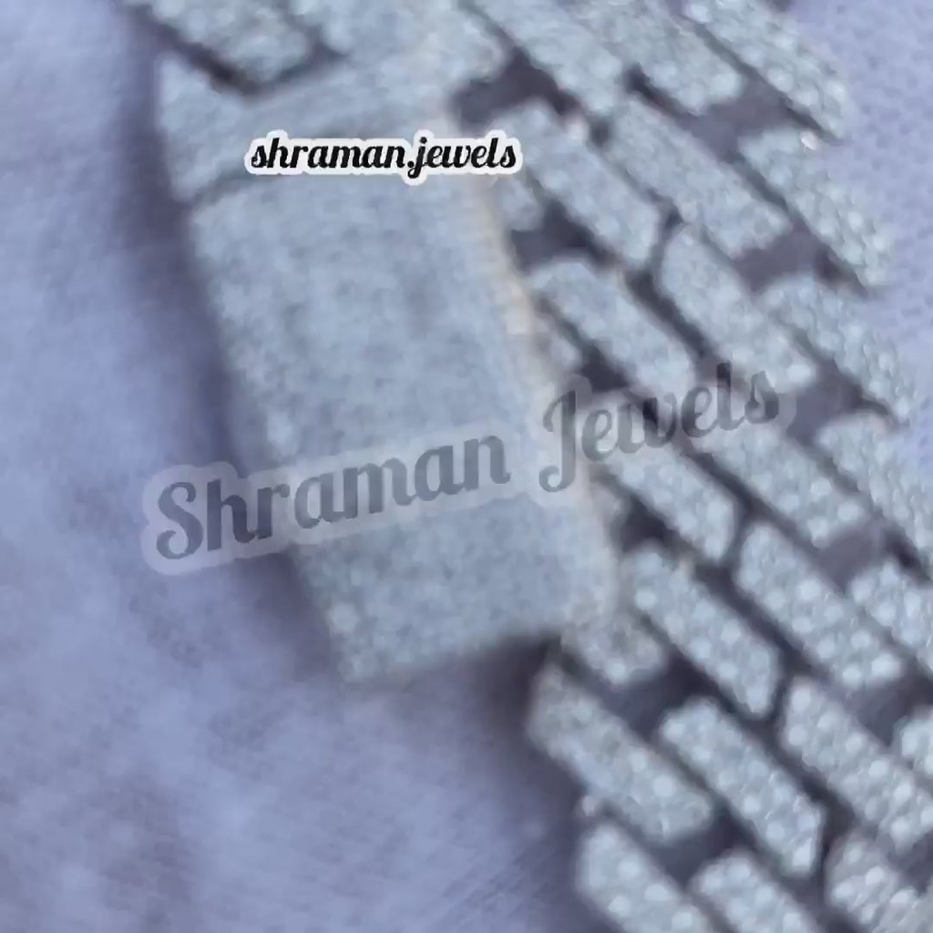 10MM Iced Out Diamond Cuban Chain for Men