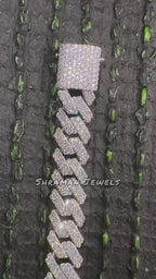 12MM Custom Initial Cuban Link Bracelet