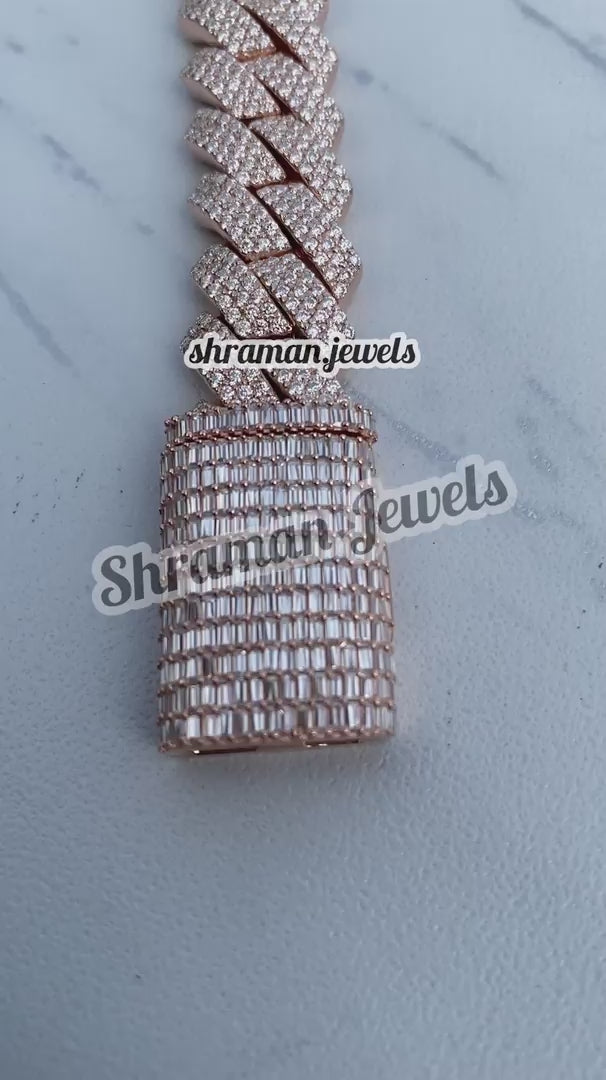 16MM Iced Out VVS Cuban Chain for Men