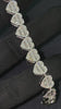 10MM Heart Baguette Diamond Necklace