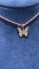 Icy Butterfly Emoji VVS Pendant