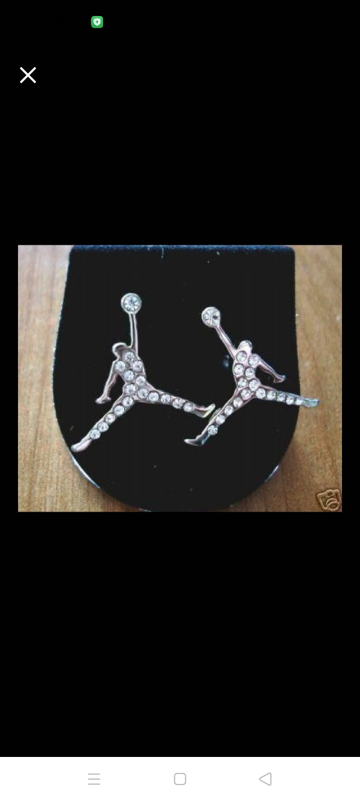 Silver Moissanite Earrings.