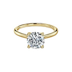 Round Cut 4 Prong Solitaire Engagement Ring