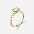 Round Cut 4 Prong Solitaire Engagement Ring