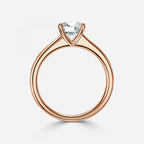 Round Cut 4 Prong Solitaire Engagement Ring