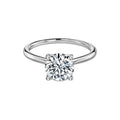 Round Cut 4 Prong Solitaire Engagement Ring