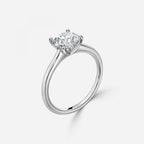 Round Cut 4 Prong Solitaire Engagement Ring