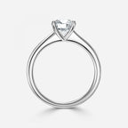 Round Cut 4 Prong Solitaire Engagement Ring
