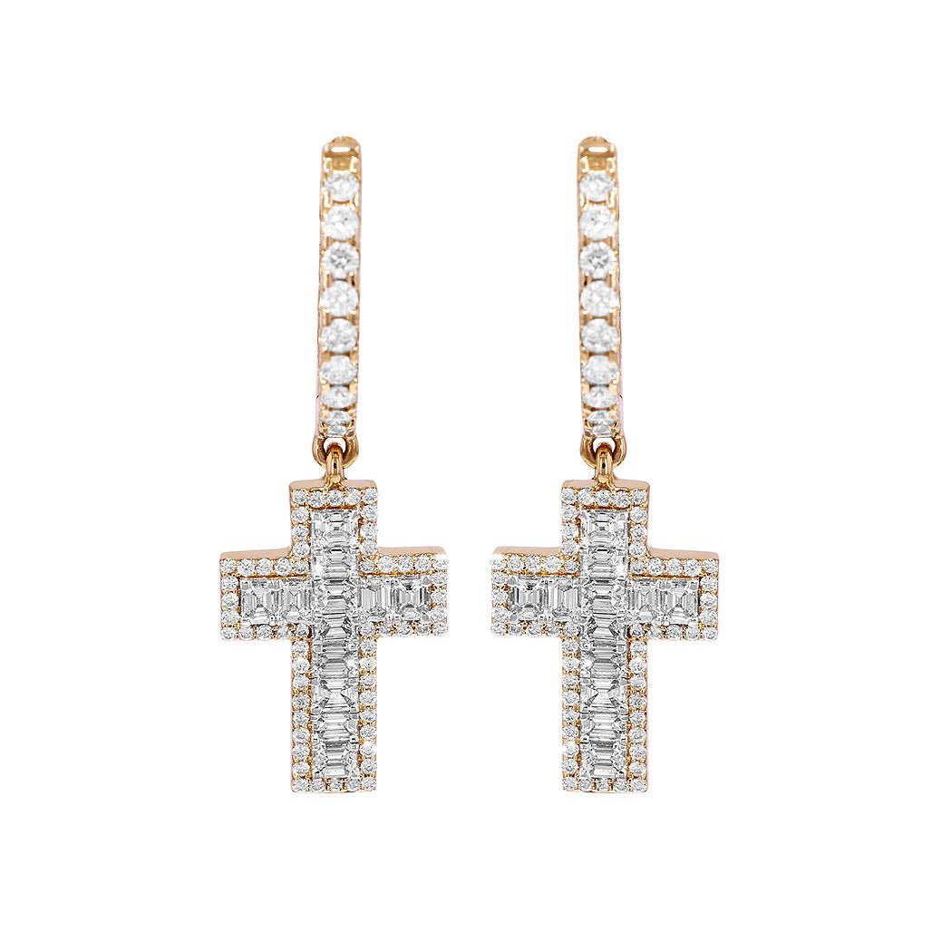 Baguette Diamond Earrings – 3.5 CTW
