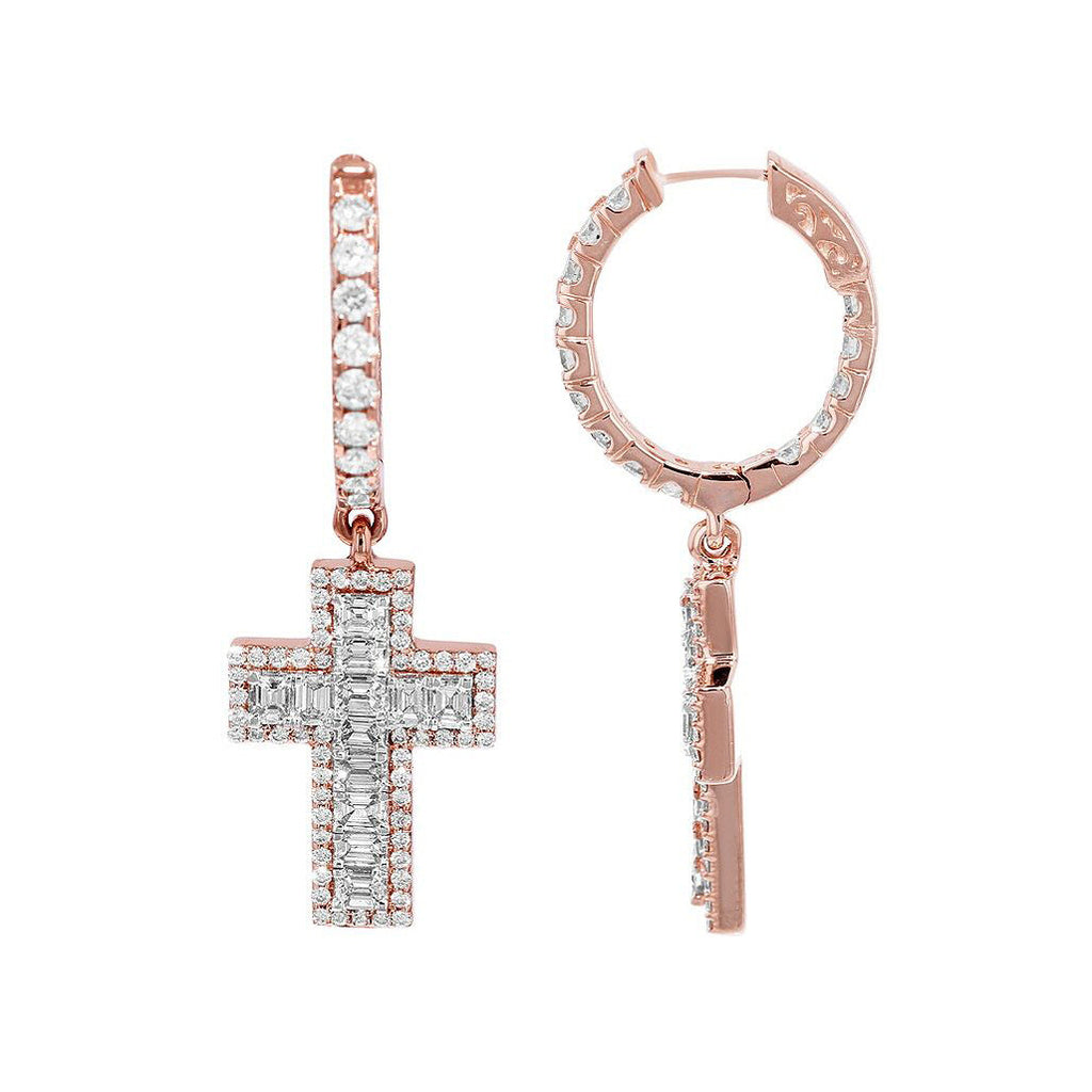 Baguette Diamond Earrings – 3.5 CTW