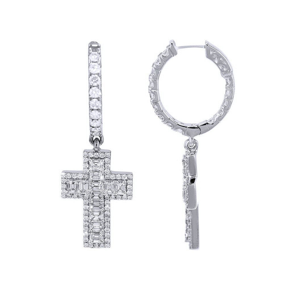 Baguette Diamond Earrings – 3.5 CTW