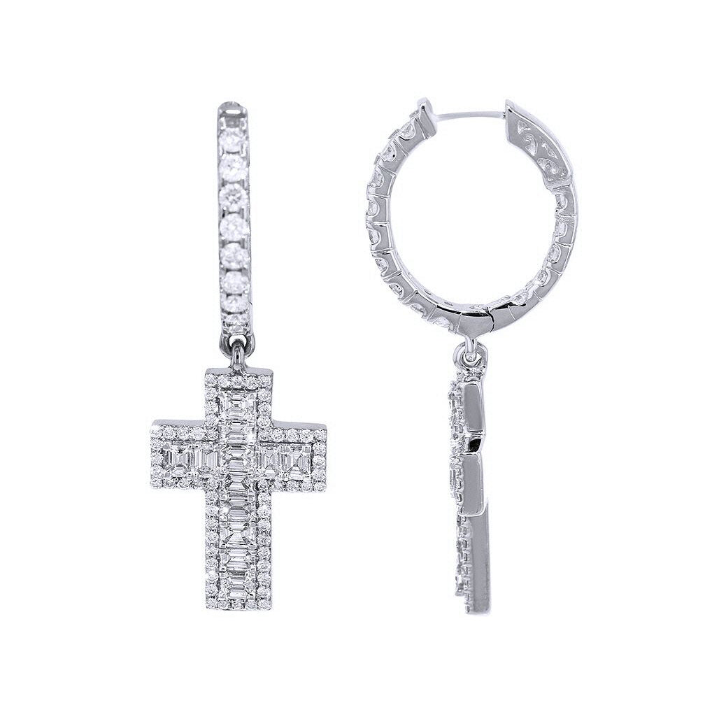 Baguette Diamond Earrings – 3.5 CTW