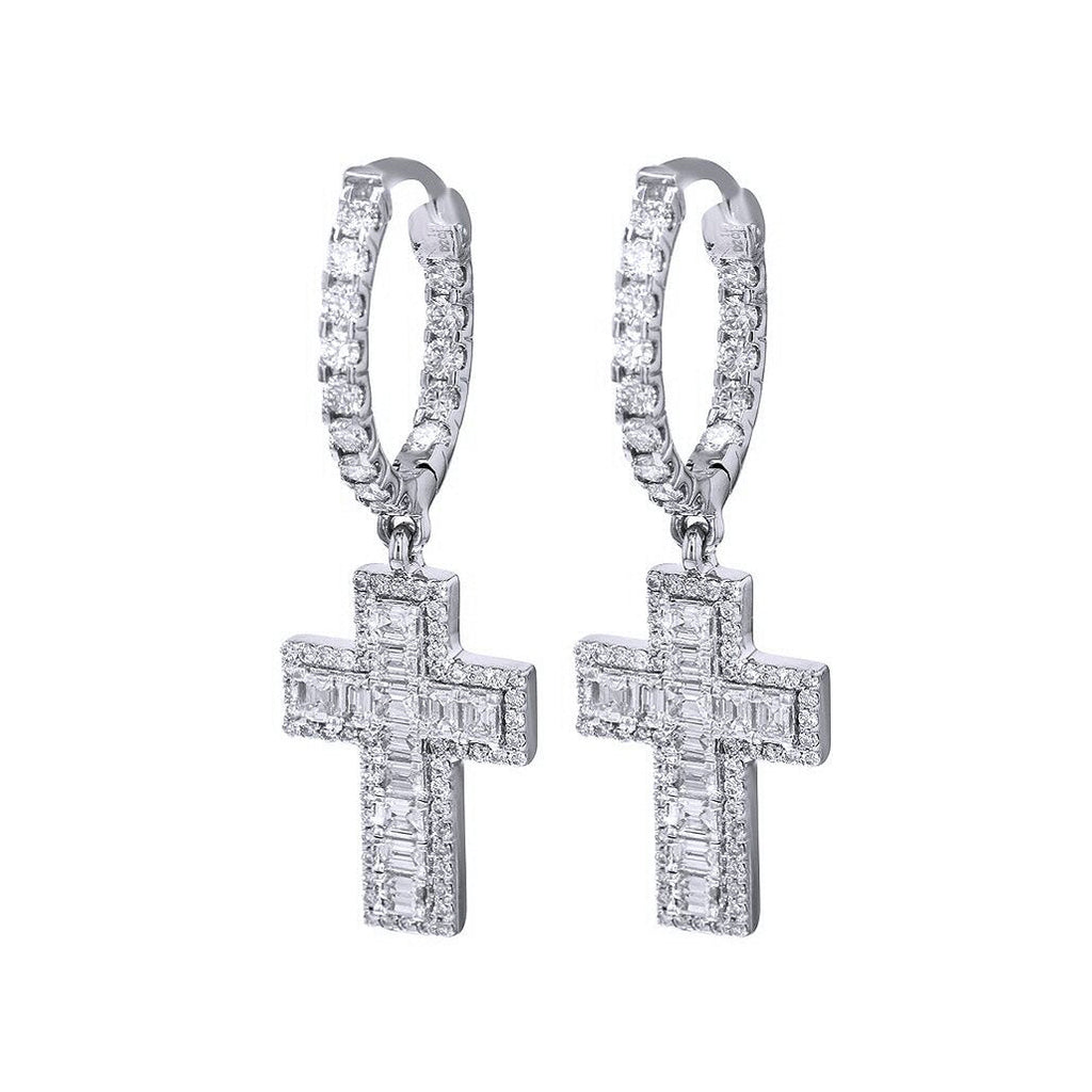 Baguette Diamond Earrings – 3.5 CTW
