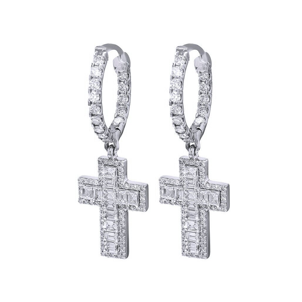 Baguette Diamond Earrings – 3.5 CTW