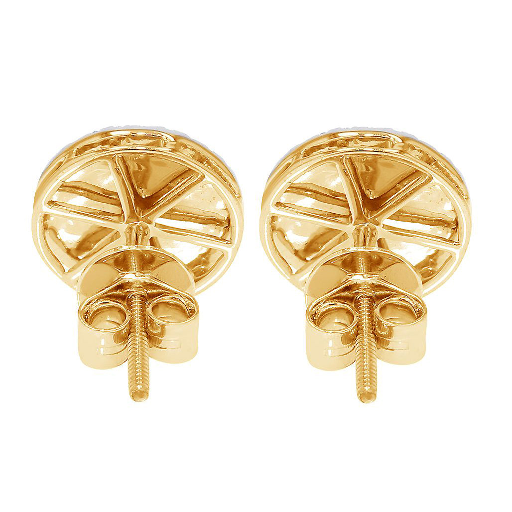 Carnation Diamond Cluster Earrings – 2 CTW