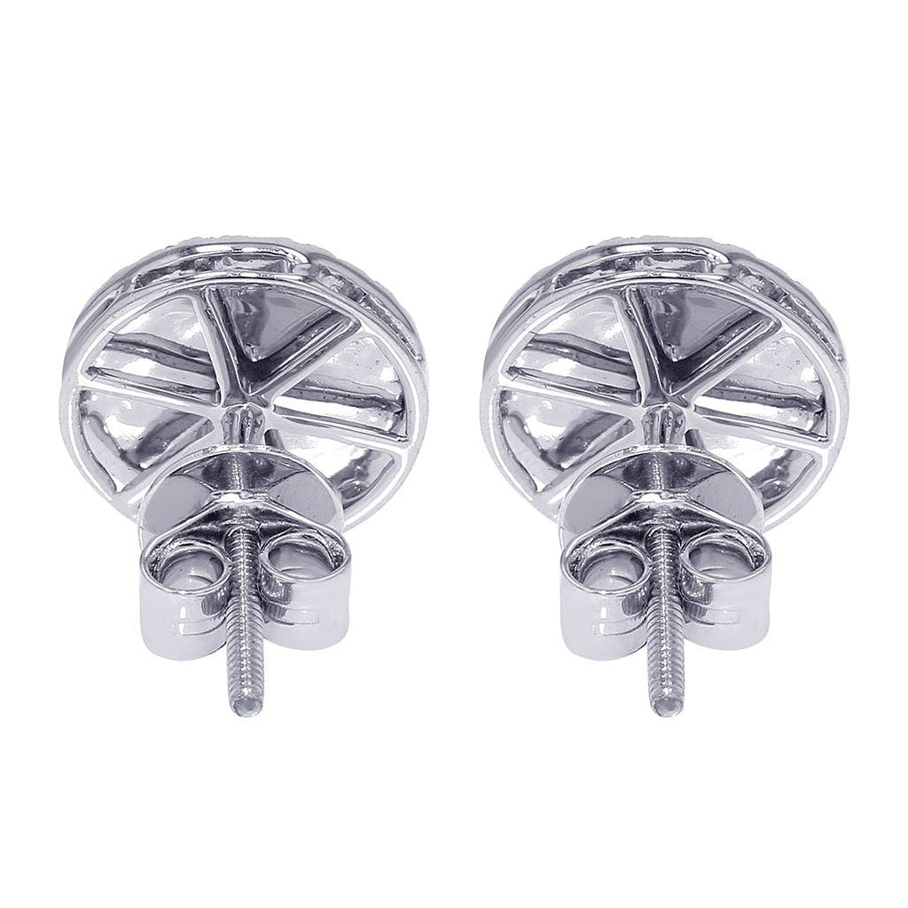 Carnation Diamond Cluster Earrings – 2 CTW