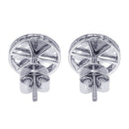 Carnation Diamond Cluster Earrings – 2 CTW