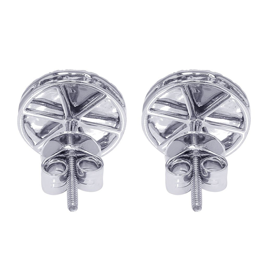 Carnation Diamond Cluster Earrings – 2 CTW