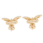 Butterfly Shaped Diamond Earrings – 3 CTW