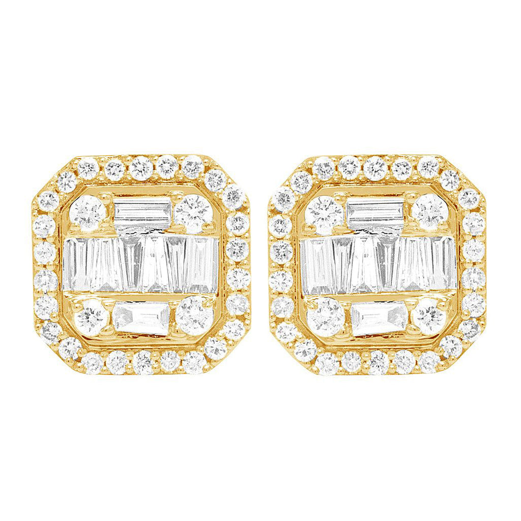 Baguette Diamond Earrings – 3.5 CTW