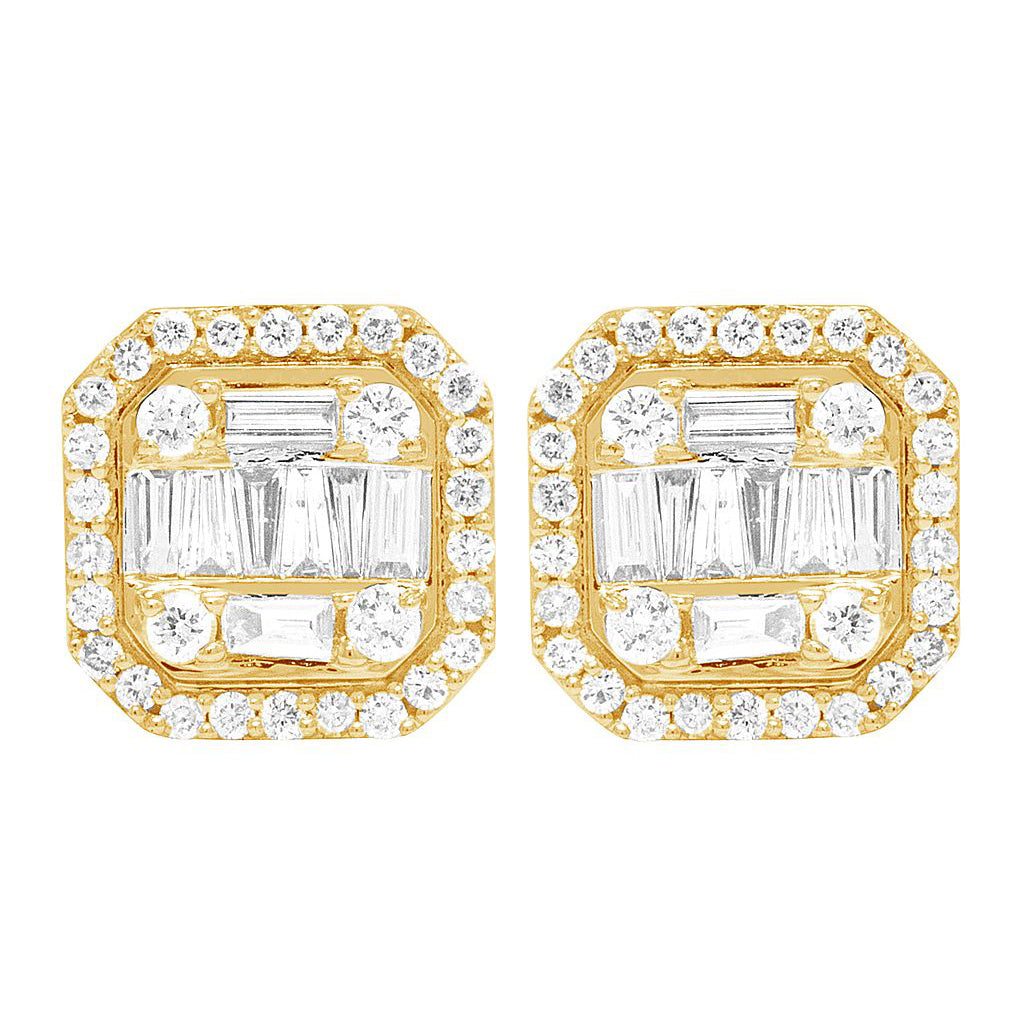 Baguette Diamond Earrings – 3.5 CTW