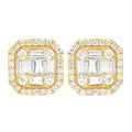 Baguette Diamond Earrings – 3.5 CTW
