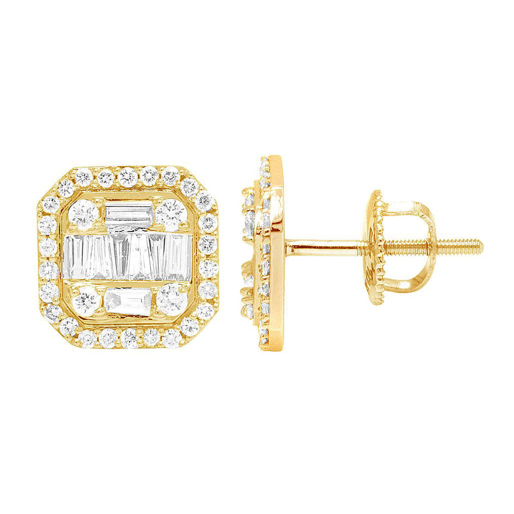 Baguette Diamond Earrings – 3.5 CTW