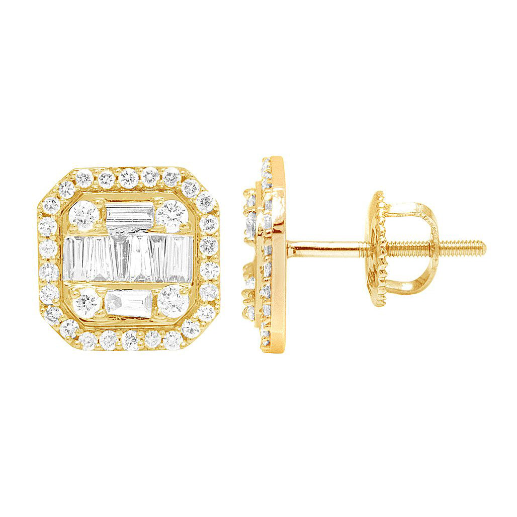 Baguette Diamond Earrings – 3.5 CTW